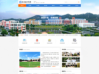 惠州网站建设精美模板
